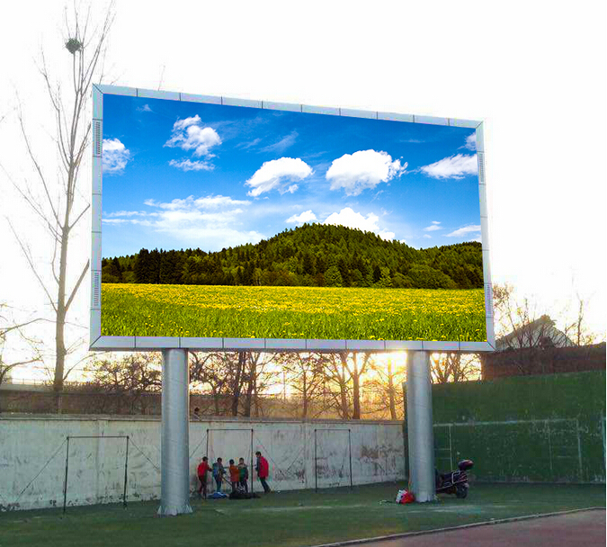 220/110V P10 Outdoor Full Color LED Display , Outdoor LED Advertising Screens